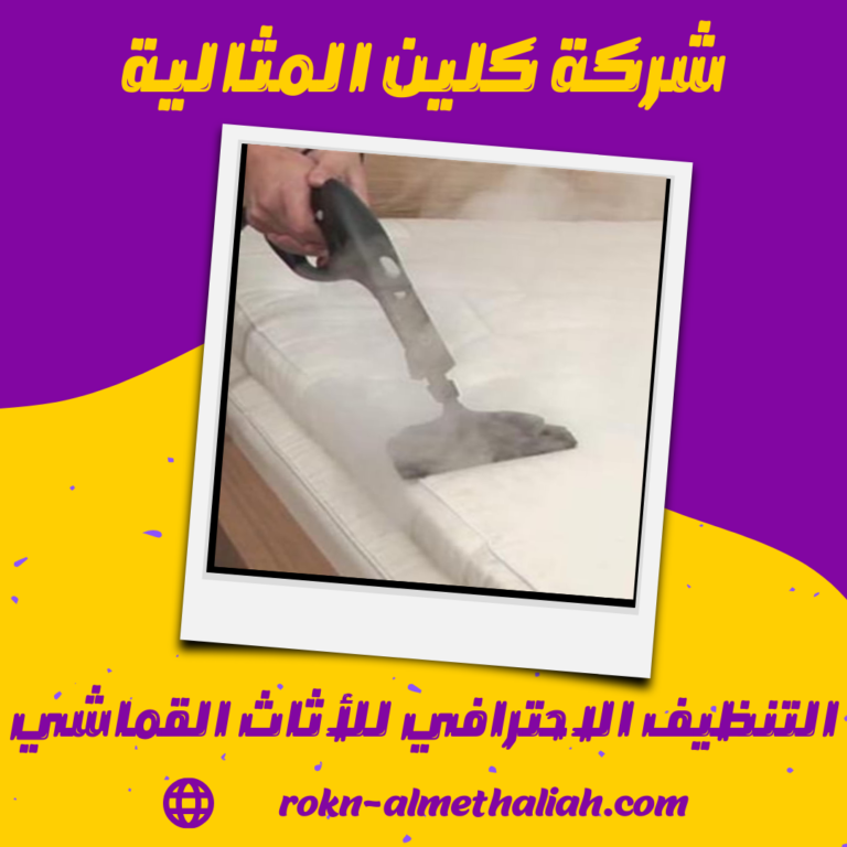 التنظيف الاحترافي للأثاث القماشي